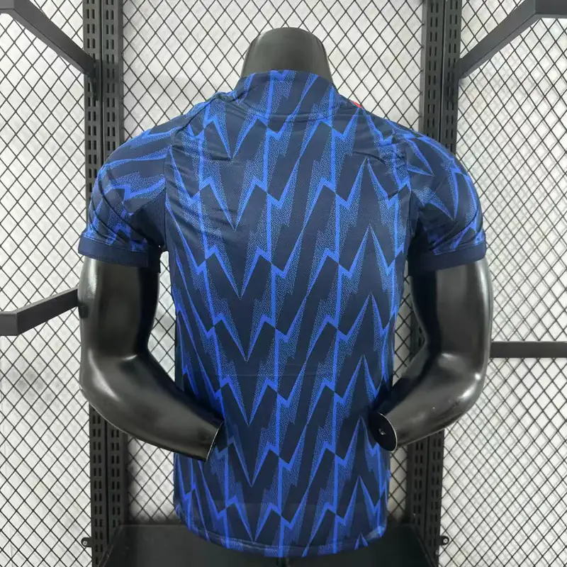 Arsenal Azul zigzag (espalda)