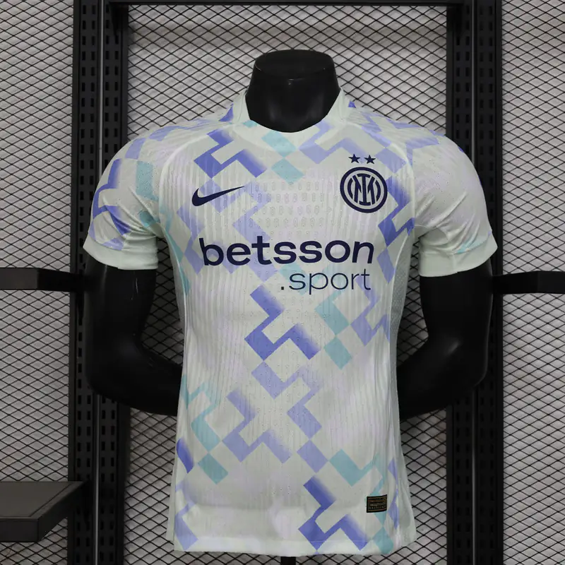 Inter de Milán Blanca geométrica (frente)