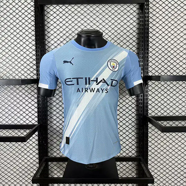 Manchester City Celeste con banda (frente)