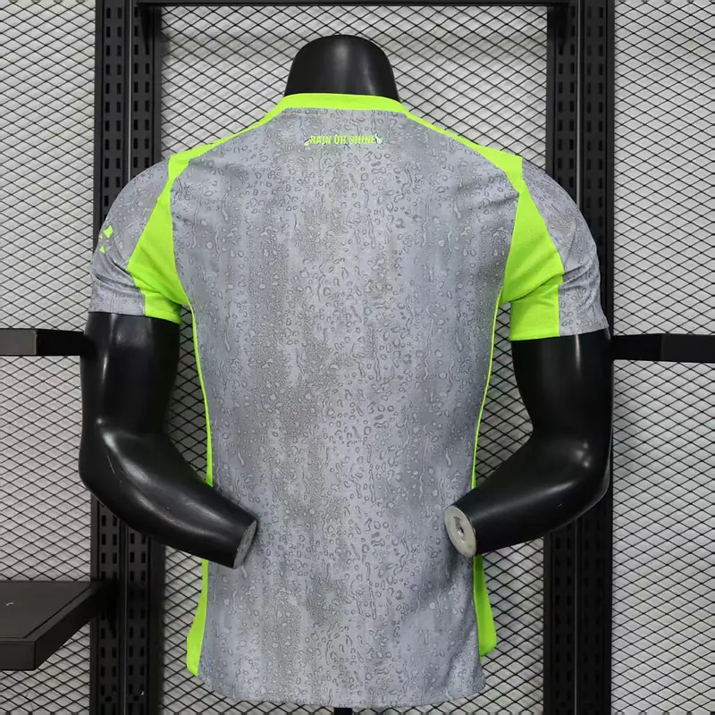 Manchester City Gris flúor (espalda)