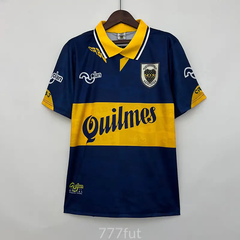Boca Juniors Quilmes cuello polo (frente)