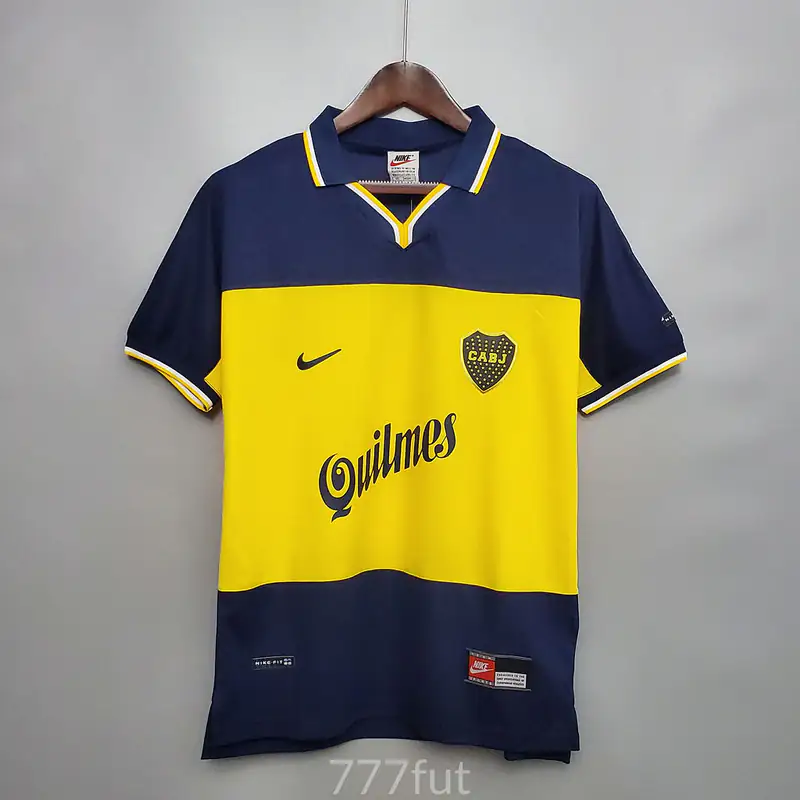 Boca Juniors Quilmes amarilla alternativa (frente)