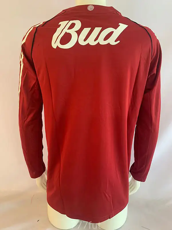 River Plate Budweiser manga larga (espalda)