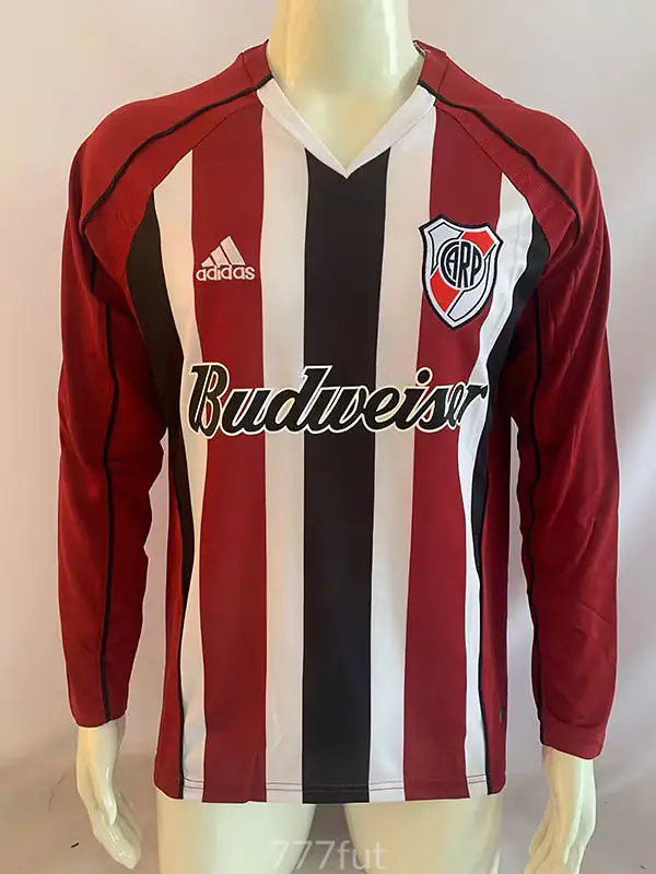 River Plate Budweiser manga larga (frente)
