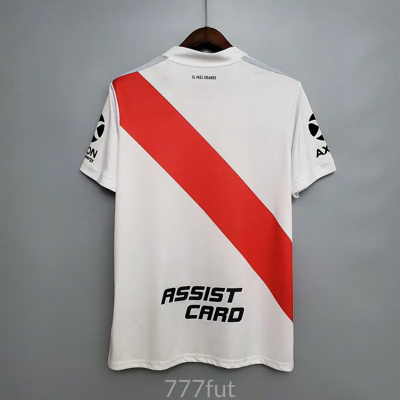River Plate Turkish Airlines blanca (espalda)