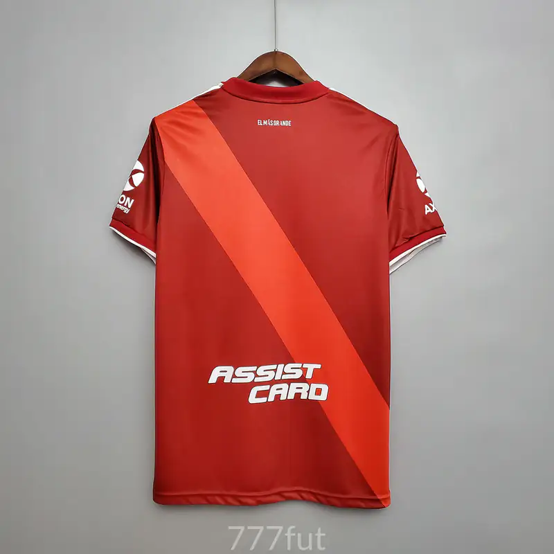 River Plate Turkish Airlines roja (espalda)